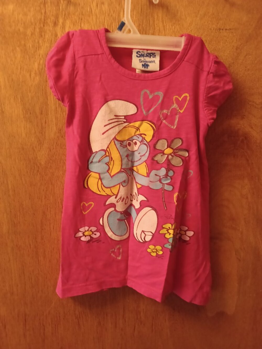 The Smurfs Smurfette Girls Top